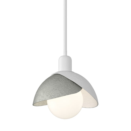 Brooklyn One Light Pendant White