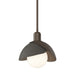 Hubbardton Forge - 181183-SKT-MULT-05-07 - One Light Pendant - Brooklyn - Bronze