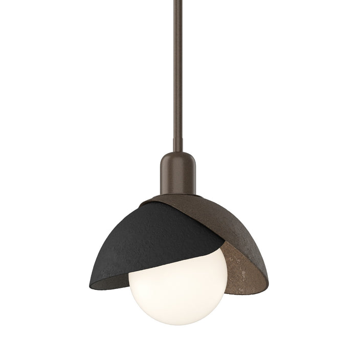 Hubbardton Forge - 181183-SKT-MULT-05-10 - One Light Pendant - Brooklyn - Bronze