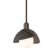 Hubbardton Forge - 181183-SKT-MULT-05-14 - One Light Pendant - Brooklyn - Bronze