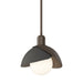 Hubbardton Forge - 181183-SKT-MULT-05-20 - One Light Pendant - Brooklyn - Bronze