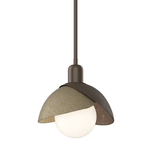 Brooklyn One Light Pendant Bronze