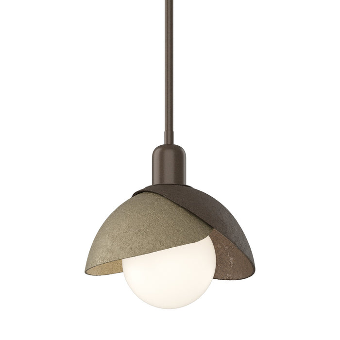 Hubbardton Forge - 181183-SKT-MULT-05-84 - One Light Pendant - Brooklyn - Bronze