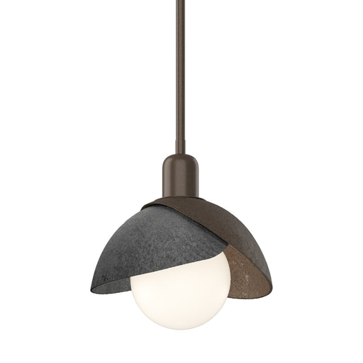 Brooklyn One Light Pendant Bronze