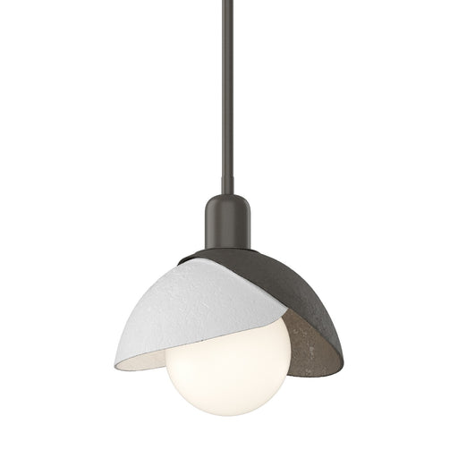 Brooklyn One Light Pendant Dark Smoke
