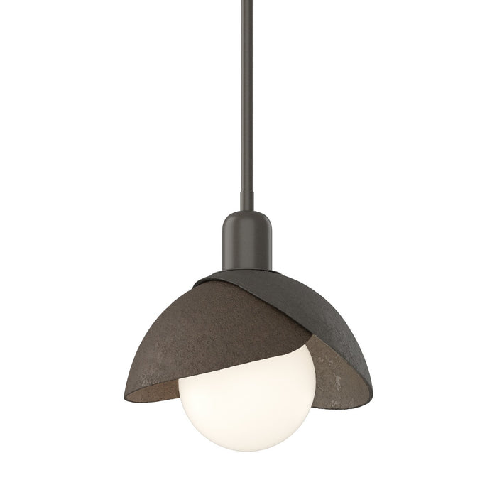 Hubbardton Forge - 181183-SKT-MULT-07-05 - One Light Pendant - Brooklyn - Dark Smoke