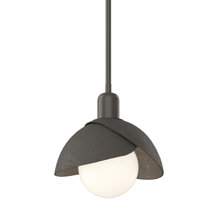 Hubbardton Forge - 181183-SKT-MULT-07-07 - One Light Pendant - Brooklyn - Dark Smoke