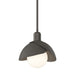 Hubbardton Forge - 181183-SKT-MULT-07-07 - One Light Pendant - Brooklyn - Dark Smoke