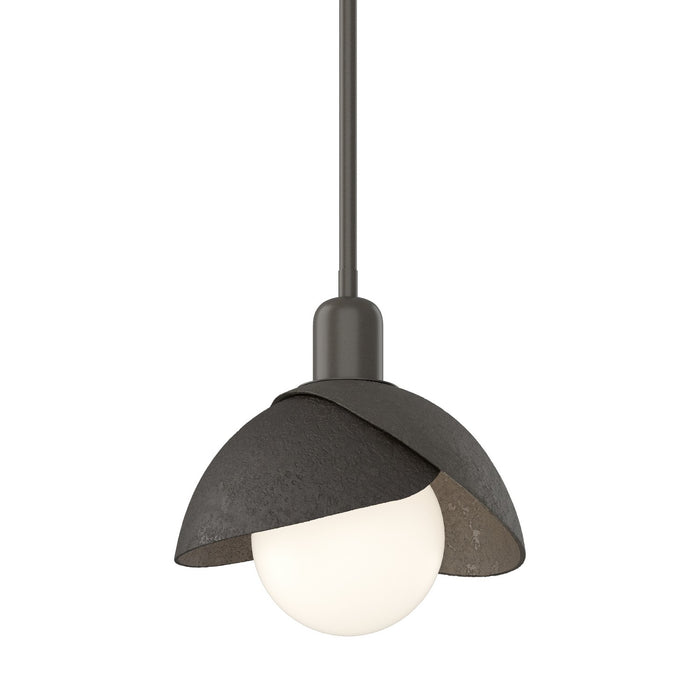 Hubbardton Forge - 181183-SKT-MULT-07-14 - One Light Pendant - Brooklyn - Dark Smoke