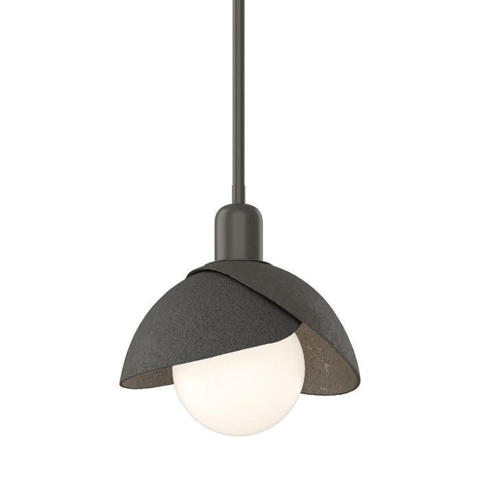 Hubbardton Forge - 181183-SKT-MULT-07-20 - One Light Pendant - Brooklyn - Dark Smoke