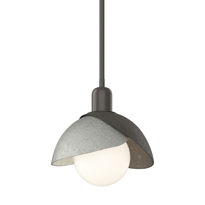 Hubbardton Forge - 181183-SKT-MULT-07-85 - One Light Pendant - Brooklyn - Dark Smoke