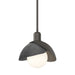 Hubbardton Forge - 181183-SKT-MULT-07-89 - One Light Pendant - Brooklyn - Dark Smoke