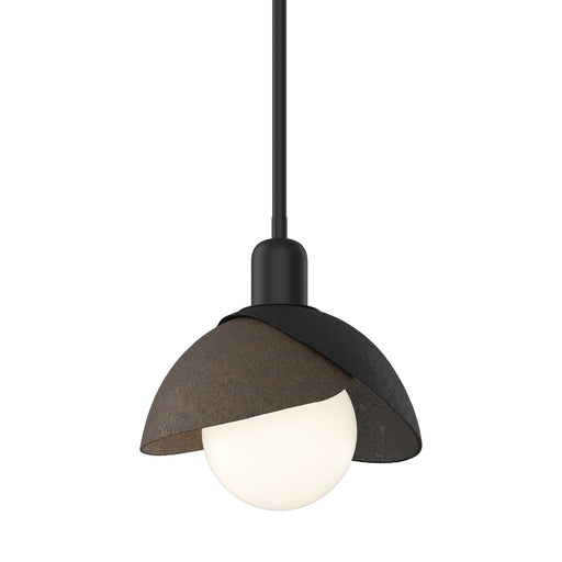Brooklyn One Light Pendant Black