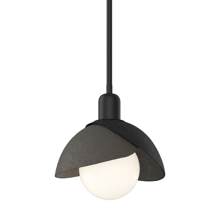 Hubbardton Forge - 181183-SKT-MULT-10-07 - One Light Pendant - Brooklyn - Black