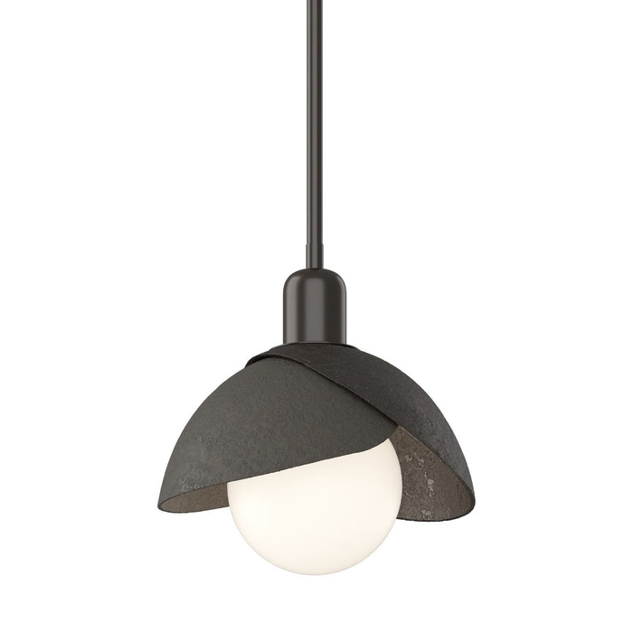Hubbardton Forge - 181183-SKT-MULT-14-07 - One Light Pendant - Brooklyn - Oil Rubbed Bronze