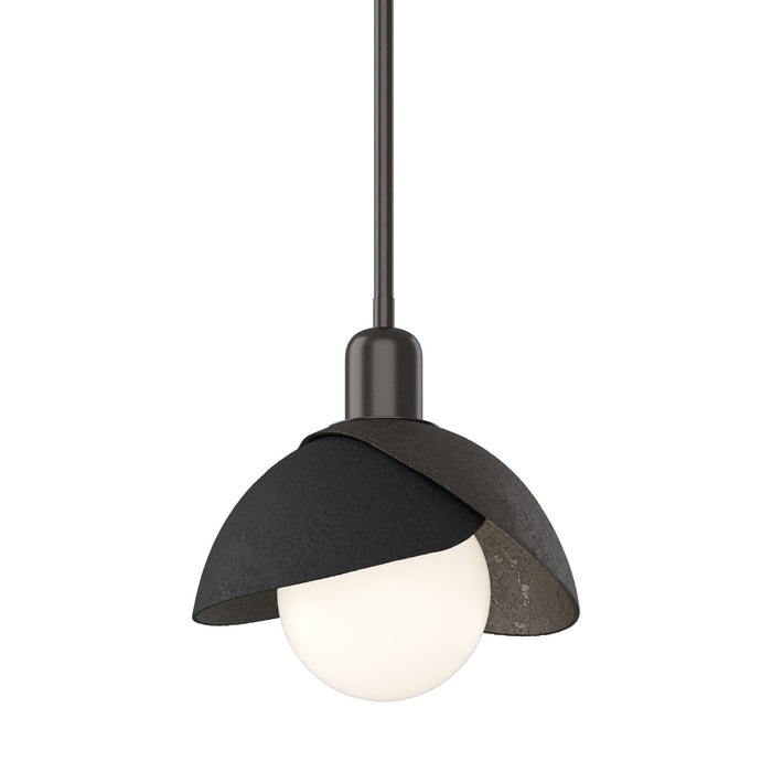 Hubbardton Forge - 181183-SKT-MULT-14-10 - One Light Pendant - Brooklyn - Oil Rubbed Bronze