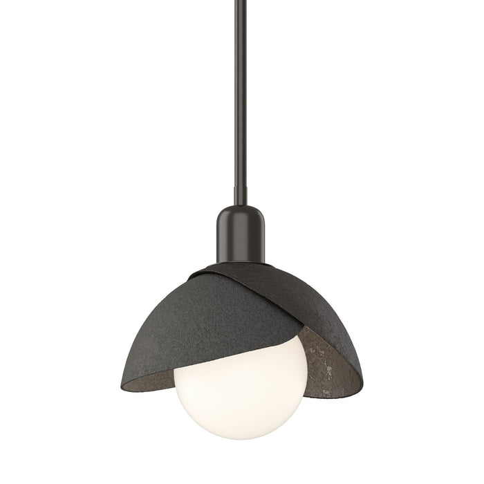 Hubbardton Forge - 181183-SKT-MULT-14-20 - One Light Pendant - Brooklyn - Oil Rubbed Bronze
