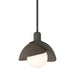 Hubbardton Forge - 181183-SKT-MULT-20-05 - One Light Pendant - Brooklyn - Natural Iron