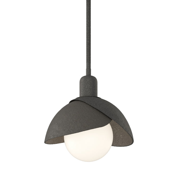 Hubbardton Forge - 181183-SKT-MULT-20-07 - One Light Pendant - Brooklyn - Natural Iron