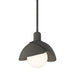 Hubbardton Forge - 181183-SKT-MULT-20-07 - One Light Pendant - Brooklyn - Natural Iron