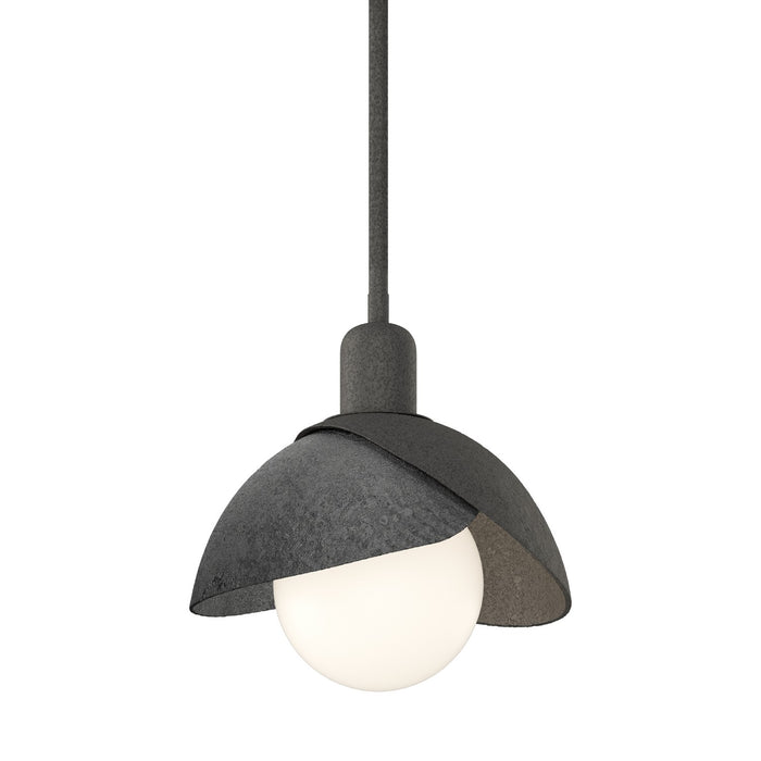 Hubbardton Forge - 181183-SKT-MULT-20-89 - One Light Pendant - Brooklyn - Natural Iron