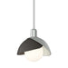 Hubbardton Forge - 181183-SKT-MULT-82-14 - One Light Pendant - Brooklyn - Vintage Platinum