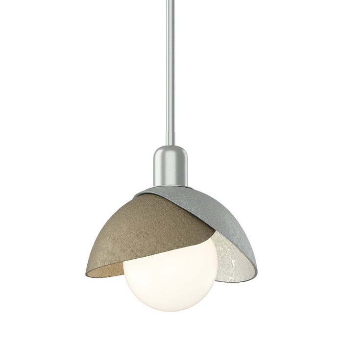 Hubbardton Forge - 181183-SKT-MULT-82-84 - One Light Pendant - Brooklyn - Vintage Platinum