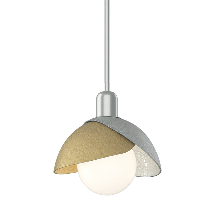 Hubbardton Forge - 181183-SKT-MULT-82-86 - One Light Pendant - Brooklyn - Vintage Platinum