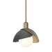 Hubbardton Forge - 181183-SKT-MULT-84-89 - One Light Pendant - Brooklyn - Soft Gold