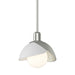 Hubbardton Forge - 181183-SKT-MULT-85-02 - One Light Pendant - Brooklyn - Sterling