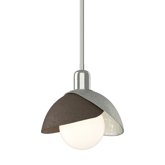 Hubbardton Forge - 181183-SKT-MULT-85-05 - One Light Pendant - Brooklyn - Sterling