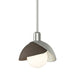 Hubbardton Forge - 181183-SKT-MULT-85-05 - One Light Pendant - Brooklyn - Sterling