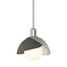 Hubbardton Forge - 181183-SKT-MULT-85-07 - One Light Pendant - Brooklyn - Sterling