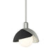 Hubbardton Forge - 181183-SKT-MULT-85-10 - One Light Pendant - Brooklyn - Sterling