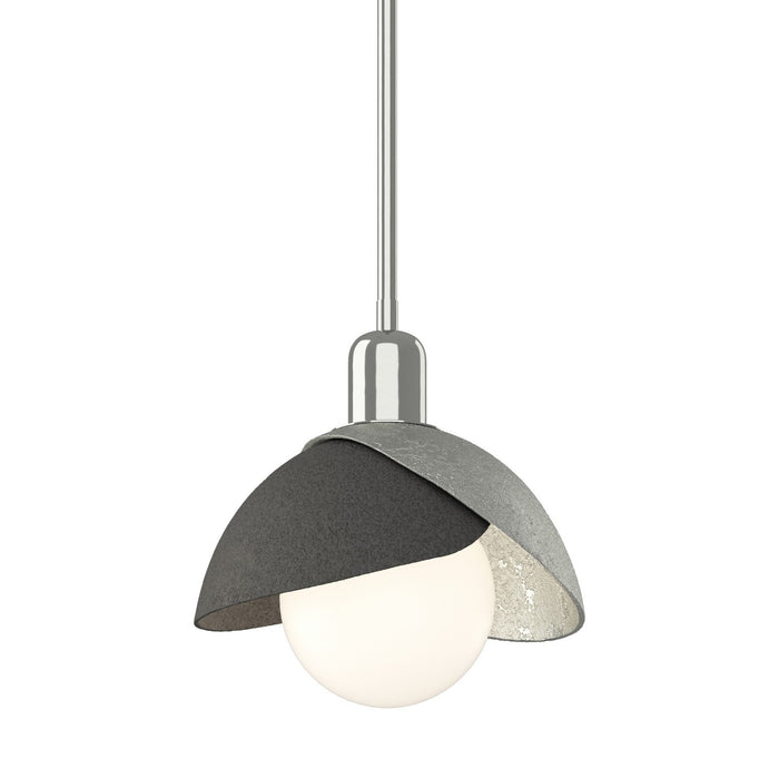 Hubbardton Forge - 181183-SKT-MULT-85-20 - One Light Pendant - Brooklyn - Sterling