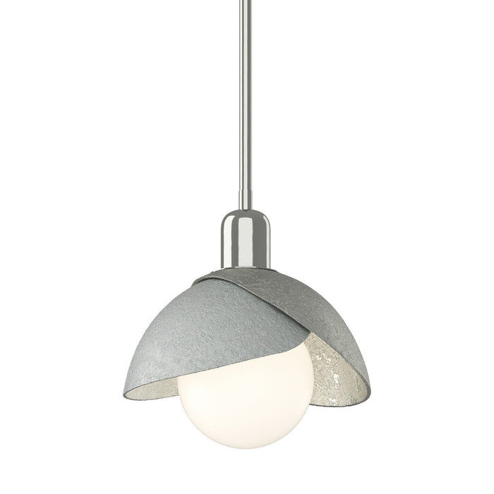 Hubbardton Forge - 181183-SKT-MULT-85-82 - One Light Pendant - Brooklyn - Sterling