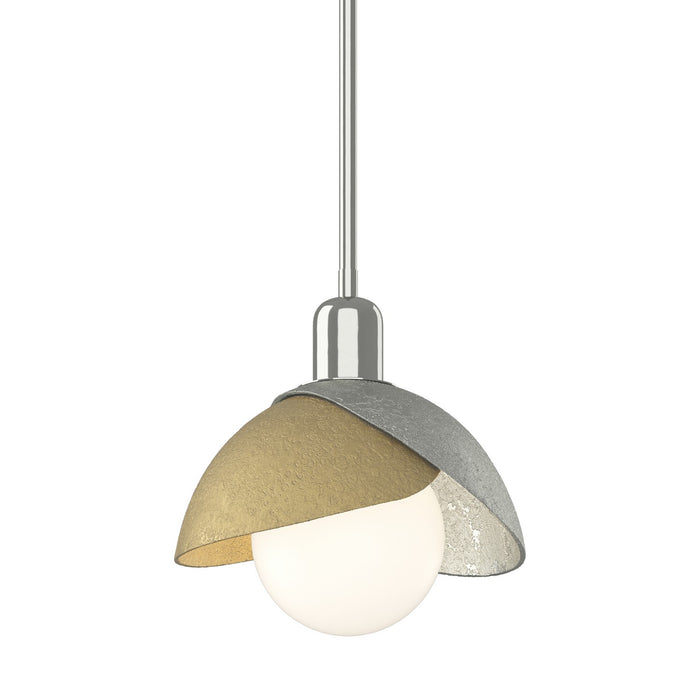 Hubbardton Forge - 181183-SKT-MULT-85-86 - One Light Pendant - Brooklyn - Sterling