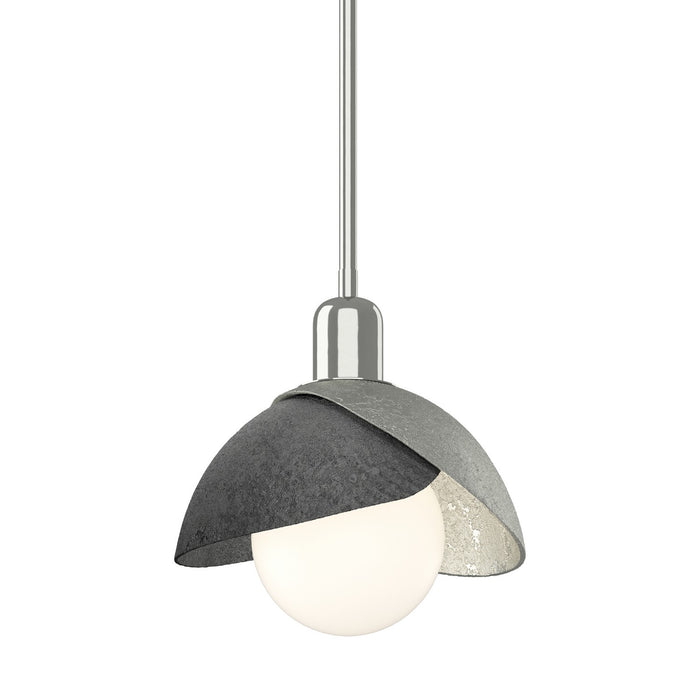 Hubbardton Forge - 181183-SKT-MULT-85-89 - One Light Pendant - Brooklyn - Sterling