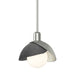 Hubbardton Forge - 181183-SKT-MULT-85-89 - One Light Pendant - Brooklyn - Sterling