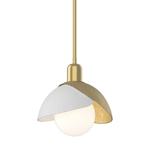 Brooklyn One Light Pendant Modern Brass
