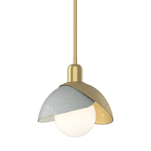 Brooklyn One Light Pendant Modern Brass