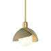 Hubbardton Forge - 181183-SKT-MULT-86-84 - One Light Pendant - Brooklyn - Modern Brass