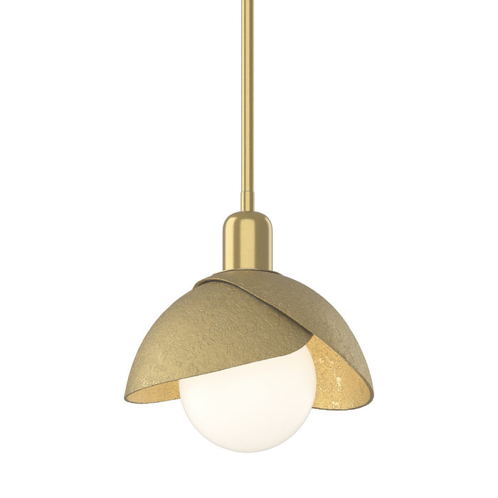 Hubbardton Forge - 181183-SKT-MULT-86-86 - One Light Pendant - Brooklyn - Modern Brass