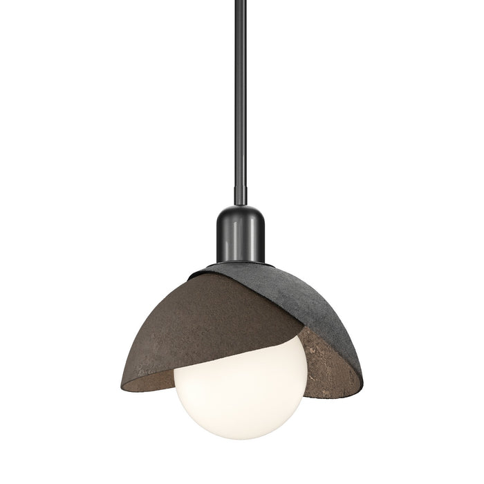 Hubbardton Forge - 181183-SKT-MULT-89-05 - One Light Pendant - Brooklyn - Ink