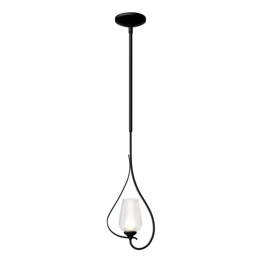 Flora One Light Mini Pendant Black