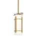 Hubbardton Forge - 183550-SKT-MULT-86-GG0118 - One Light Mini Pendant - Paralline - Modern Brass