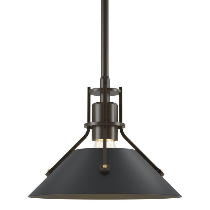 Hubbardton Forge - 184250-SKT-MULT-05-10 - One Light Mini Pendant - Henry - Bronze
