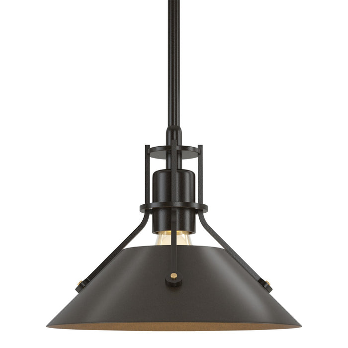 Hubbardton Forge - 184250-SKT-MULT-14-05 - One Light Mini Pendant - Henry - Oil Rubbed Bronze
