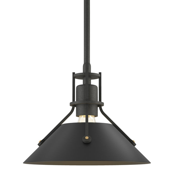 Hubbardton Forge - 184250-SKT-MULT-20-10 - One Light Mini Pendant - Henry - Natural Iron