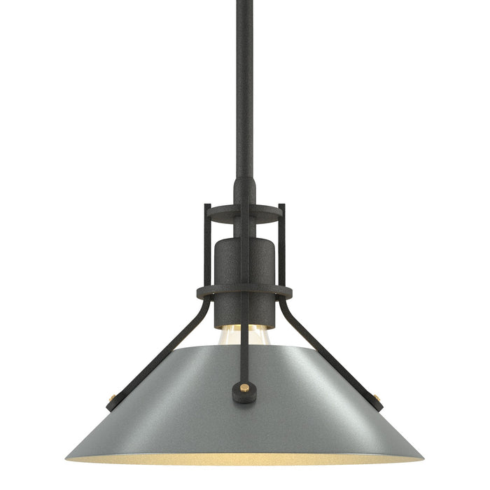 Hubbardton Forge - 184250-SKT-MULT-20-82 - One Light Mini Pendant - Henry - Natural Iron